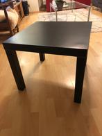 Lack tafeltje Ikea zwart, Ophalen, Minder dan 45 cm, Gebruikt, Vierkant