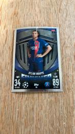 Mbappé voetbalkaartje, Ophalen of Verzenden, Gebruikt, Buitenlandse clubs, Poster, Plaatje of Sticker