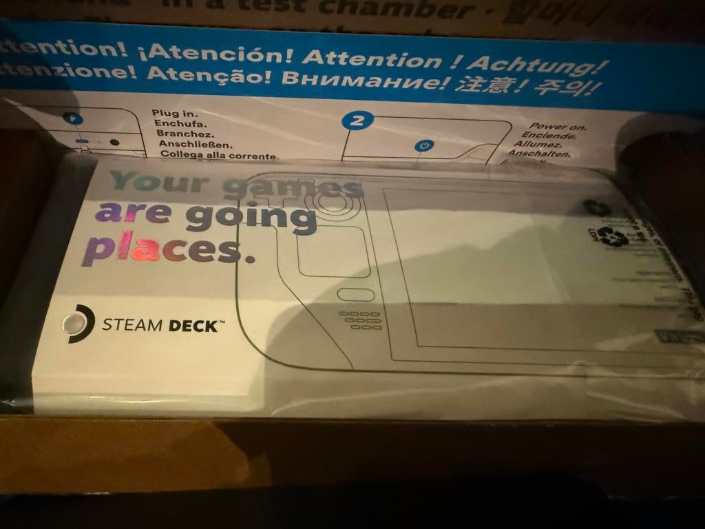 Steam Deck 512GB LCD version - Brand new and Sealed, Spelcomputers en Games, Spelcomputers | Overige, Nieuw, Ophalen of Verzenden