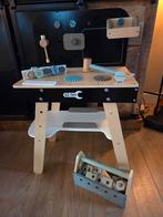 Vertbaudet Houten knutsel bank incl. gereedschapskist, Ophalen, Zo goed als nieuw