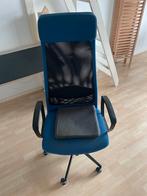 IKEA Markus bureaustoel - Blauw, Huis en Inrichting, Ophalen, Gebruikt, Blauw, Bureaustoel