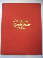 CHINA '26 Ernst Boerschmann Baukunst und Landschaft in China, Ophalen of Verzenden