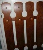 Grote Vintage Eiken Wand Kapstok / Wandkapstok, Wandkapstok, 100 tot 150 cm, Ophalen of Verzenden, Zo goed als nieuw