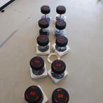 NIEUW in verpakking pu  dumbells set  22,24,26,28,30 kilo, Ophalen, Zo goed als nieuw, Benen, Dumbbell