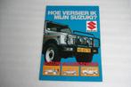 Folder Suzuki accessoires (02-1983) (5), Ophalen of Verzenden, Nieuw, Overige merken