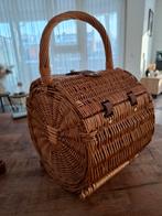 Vintage Rotan Picnic/mand, Ophalen of Verzenden, Gebruikt, Zonder inhoud
