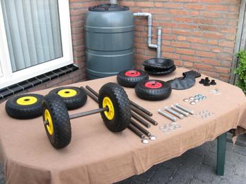 As Voor Bolderkar/Steekwagen 20 MM Ook Losse Wielen / Ringen beschikbaar voor biedingen