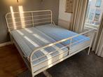 (gratis) Klassiek bedframe (staal) 180x200 cm Ikea, Huis en Inrichting, Ophalen, Gebruikt, Tweepersoons, 180 cm