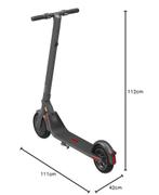 NINEBOT BY SEGWAY Segway-Ninebot Kickscooter E22E - Zwart, Fietsen en Brommers, Steps, Ophalen of Verzenden, Zo goed als nieuw