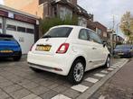 Fiat 500 1.2 Lounge, Auto's, Fiat, Stof, Gebruikt, 4 cilinders, Wit
