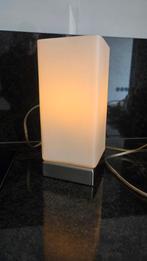 Tafellamp Melkglas & RVS, Ophalen of Verzenden