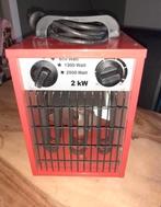 Bouwkachel 650/1300/2000 wath .220 v, Doe-het-zelf en Verbouw, Ophalen, Zo goed als nieuw, Minder dan 60 cm, 30 tot 80 cm