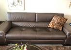 Mooie leren bank van natuzzi, Huis en Inrichting, Ophalen, Driepersoons, Zo goed als nieuw, Rechte bank