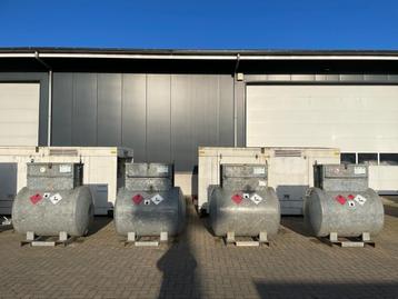 dieseltank Rietberg 1000 liter Dieseltank Gegalvaniseerd IBC beschikbaar voor biedingen