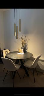 Hanglamp voor eettafel, Huis en Inrichting, Lampen | Hanglampen, 50 tot 75 cm, Ophalen of Verzenden, Metaal, Hotel chique