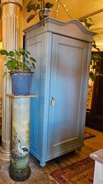 Frans brocante kledingkast, Huis en Inrichting, Kasten | Kledingkasten, Ophalen, Gebruikt, 25 tot 50 cm