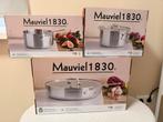 Nieuwe Mauviel 1830 Pannenset, Inductieplaat, Nieuw, Pannenset, Ophalen of Verzenden
