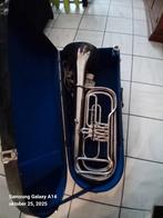 Tuba 95 cm hoog compleet, Muziek en Instrumenten, Blaasinstrumenten | Tuba's, Ophalen, Zo goed als nieuw