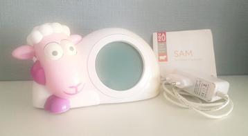 Zazu Slaaptrainer Sam het Schaap | Wit/Roze met Adapter beschikbaar voor biedingen