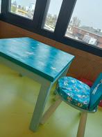 Kinder tafel en stoel, Kinderen en Baby's, Kinderkamer | Tafels en Stoelen, Zo goed als nieuw, Ophalen
