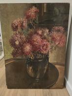Bloemenschilderij Charles Sturier, Ophalen