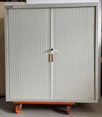 Stalen kantoorkast met schappen, Ophalen, Gebruikt, 100 tot 150 cm, Metaal