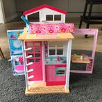 Barbie huis inklapbaar incl accessoires, Kinderen en Baby's, Speelgoed | Poppenhuizen, Poppenhuis, Gebruikt, Ophalen of Verzenden