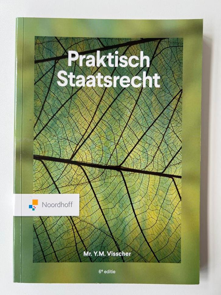 Praktisch Staatsrecht - Visscher, Boeken, Studieboeken en Cursussen, Nieuw, HBO, Alpha, Ophalen of Verzenden