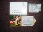 Ajax-Dortmund Ticket Uit+Ticket & Program Thuis CL 1996, Verzamelen, Ophalen of Verzenden, Gebruikt, Ajax, Overige typen