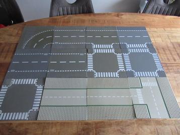 12 stuks lego wegen platen wegenplaten beschikbaar voor biedingen