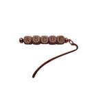 Boekenlegger met naam of initialen rosegoud, Ophalen of Verzenden, Nieuw, Tekst