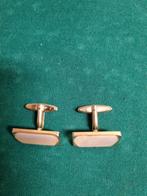 manchetknopen met parelmoersteen, Ophalen of Verzenden, 'T Olde Gre-j, Info@toldegrej.nl, Endepoelstraat 20f Didam