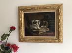 Raaphorst - drie spelende kittens, Antiek en Kunst, Kunst | Schilderijen | Klassiek, Ophalen