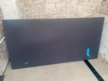 Gratis Hoofdbord - 200x130 cm - Grijs