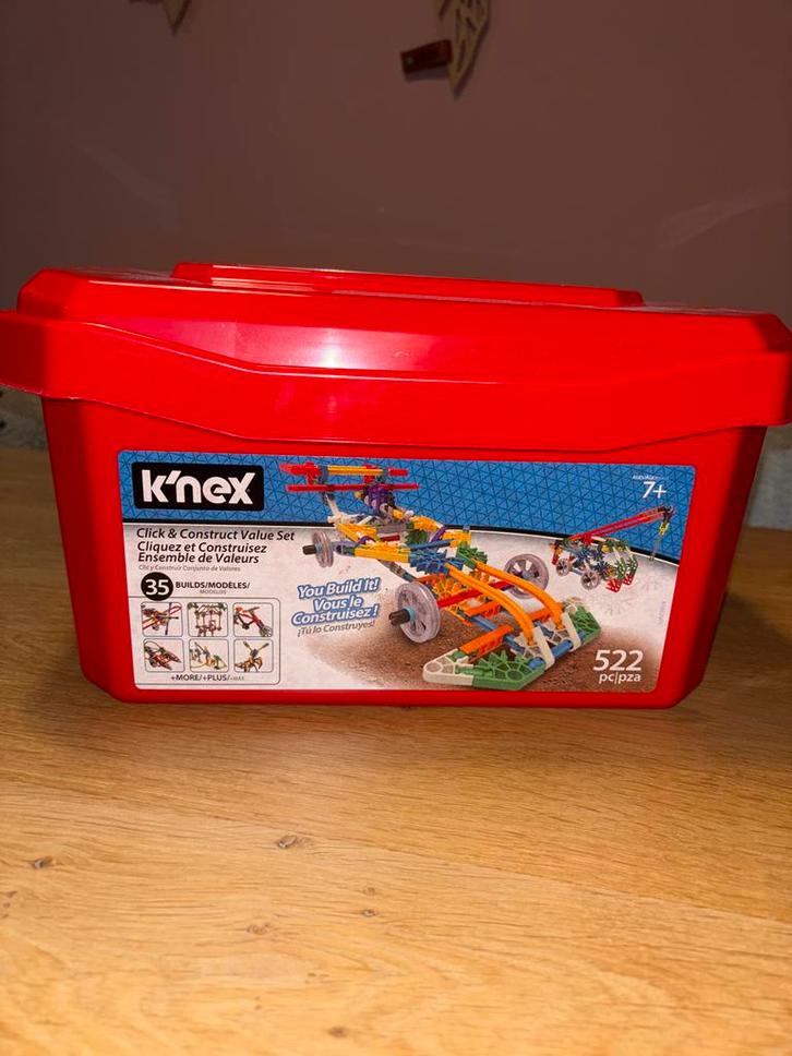 K'nex Click & Construct Value Set, Kinderen en Baby's, Speelgoed | Duplo en Lego, Zo goed als nieuw, Complete set, Ophalen of Verzenden