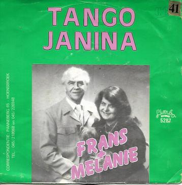 Frans + Melanie - Tango Janina (Limbo records) beschikbaar voor biedingen