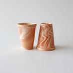 Mokken XL Hay marmer terracotta Deens design, Huis en Inrichting, Keuken | Servies, Ophalen of Verzenden, Zo goed als nieuw, Overige stijlen
