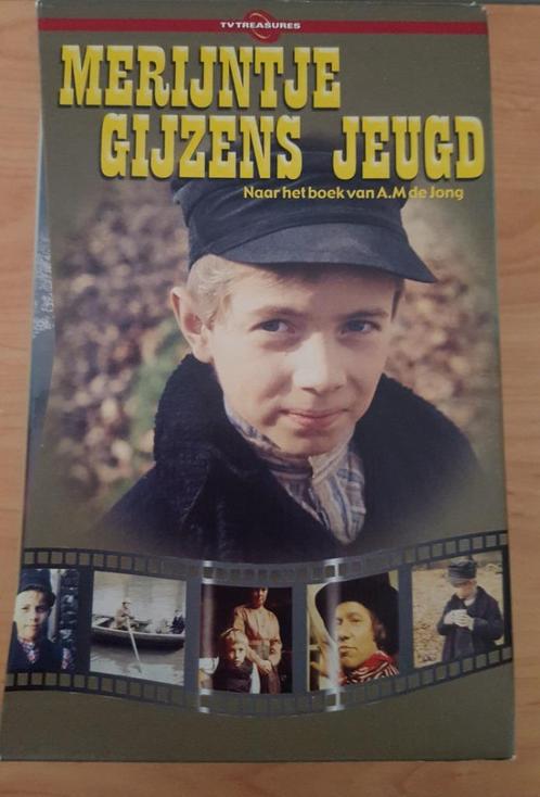 4 VHS videobanden Merijntje Gijzens jeugd en jonge jaren, Verzamelen, Film en Tv, Zo goed als nieuw, Tv, Ophalen of Verzenden