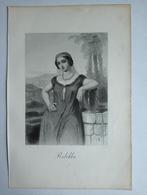 Antieke Staalgravure Rebekka - 1847, Ophalen of Verzenden
