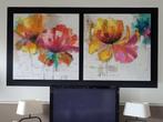 Twee leuke Decoschilderijen, Ophalen, Gebruikt, Schilderij, 75 tot 100 cm