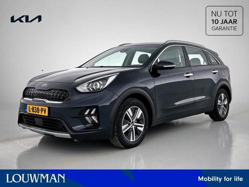 Kia Niro 1.6 GDi Hybrid DynamicLine | Half leder/stof | Navi, Auto's, Kia, Bedrijf, Te koop, Niro, ABS, Achteruitrijcamera, Adaptive Cruise Control