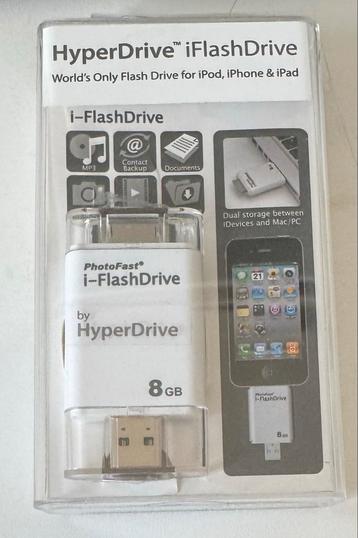 HyperDrive iFlashDrive 8GB - Nieuw voor iphone ipad ipod beschikbaar voor biedingen