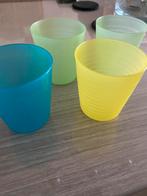 Gekleurde bekers, Huis en Inrichting, Keuken | Tupperware, Ophalen, Zo goed als nieuw, Beker of Kan