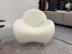 (1) Nieuw Leolux Papageno Fauteuils leer wit design stoel, Huis en Inrichting, Leolux, Nieuw, Ophalen of Verzenden, Leer