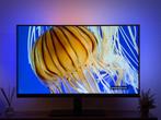 55 inch LED 4K Smart TV met Ambilight, Ophalen, Philips, 100 Hz, 100 cm of meer