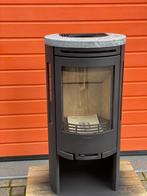 Contura 500 serie met speksteen topplaat en zijglas 6 kW