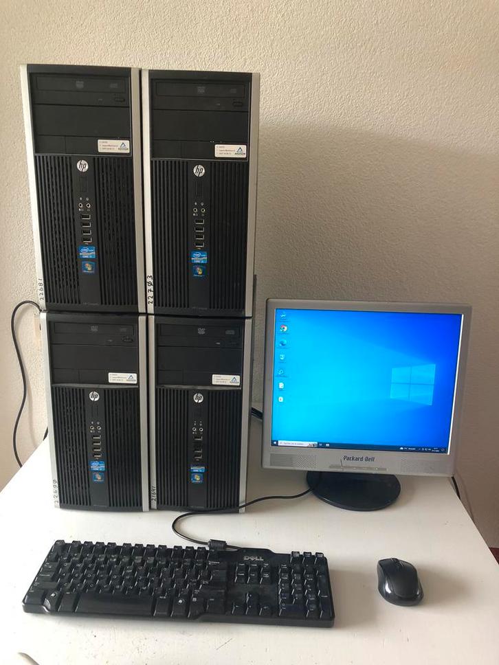 Partij 4x Krachtige HP Pro 6200 i3 met 8 GB RAM, Computers en Software, Desktop Pc's, Gebruikt, HDD, 8 GB, Ophalen of Verzenden