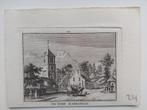 231 / Dorp Hagestein  Gravure van H. Spilman, Antiek en Kunst, Kunst | Etsen en Gravures, Ophalen of Verzenden