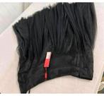 Monsoon zwarte A-lijn rok Chiffon mesh NIEUW L-44 plooirok, Kleding | Dames, Rokken, Zwart, Maat 42/44 (L), Nieuw, Ophalen of Verzenden