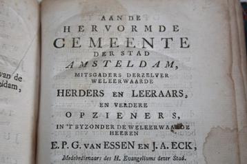 C.S. Duytsch - Jehovah Verheerlykt (1769, handtekening)  beschikbaar voor biedingen